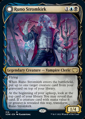 Runo Stromkirk // Krothuss, Lord of the Deep (Showcase Fang Frame) [Innistrad: Crimson Vow] | Shuffle n Cut Hobbies & Games