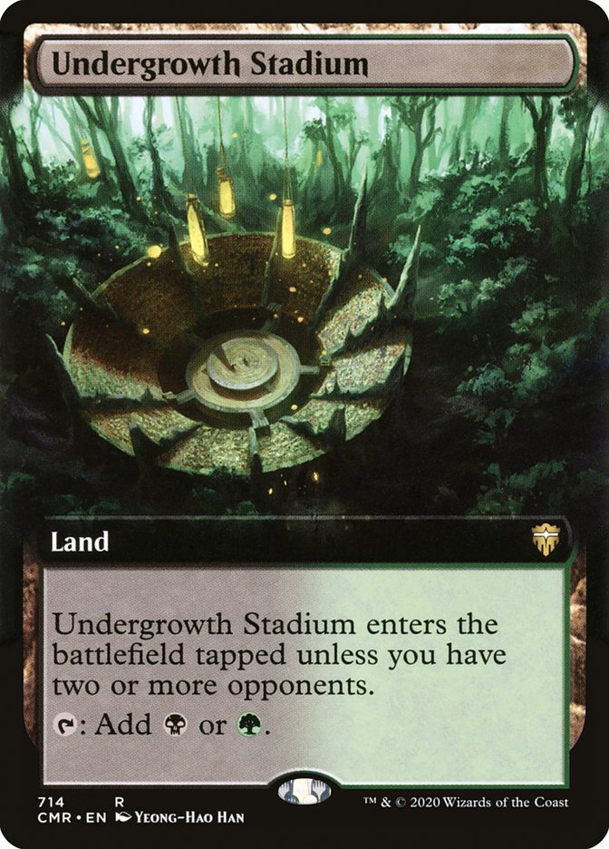 Undergrowth Stadium (Extended Art) [Commander Legends] | Shuffle n Cut Hobbies & Games