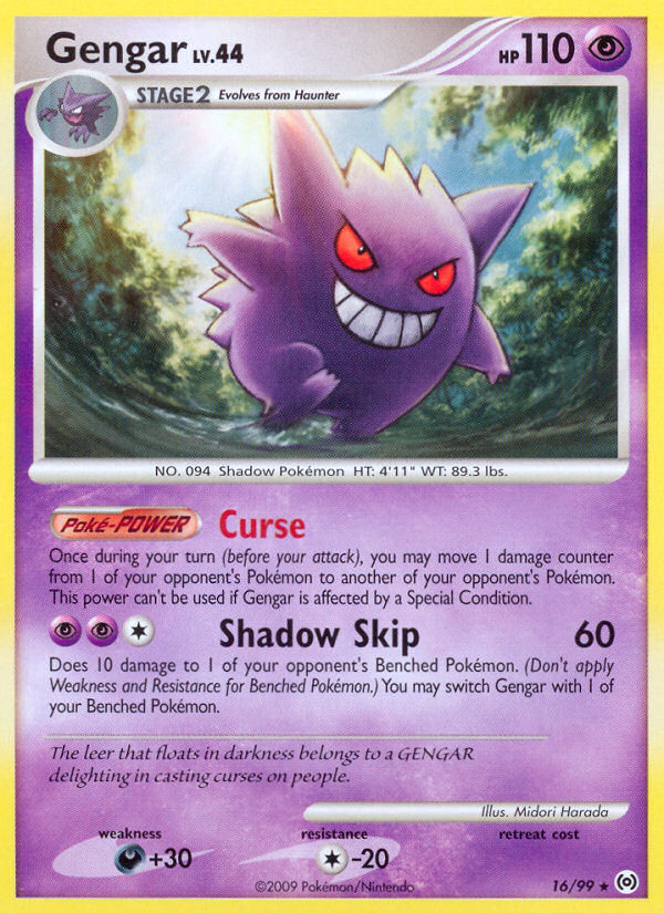 Gengar (16/99) [Platinum: Arceus] | Shuffle n Cut Hobbies & Games