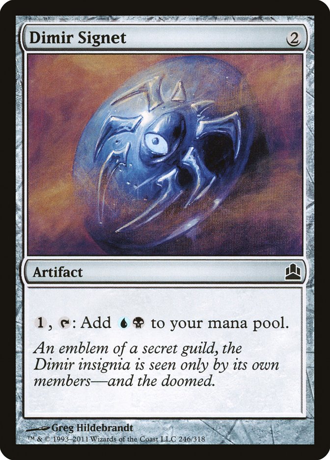 Dimir Signet [Commander 2011] | Shuffle n Cut Hobbies & Games