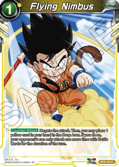 Flying Nimbus (Reprint) (BT3-104) [Battle Evolution Booster] | Shuffle n Cut Hobbies & Games