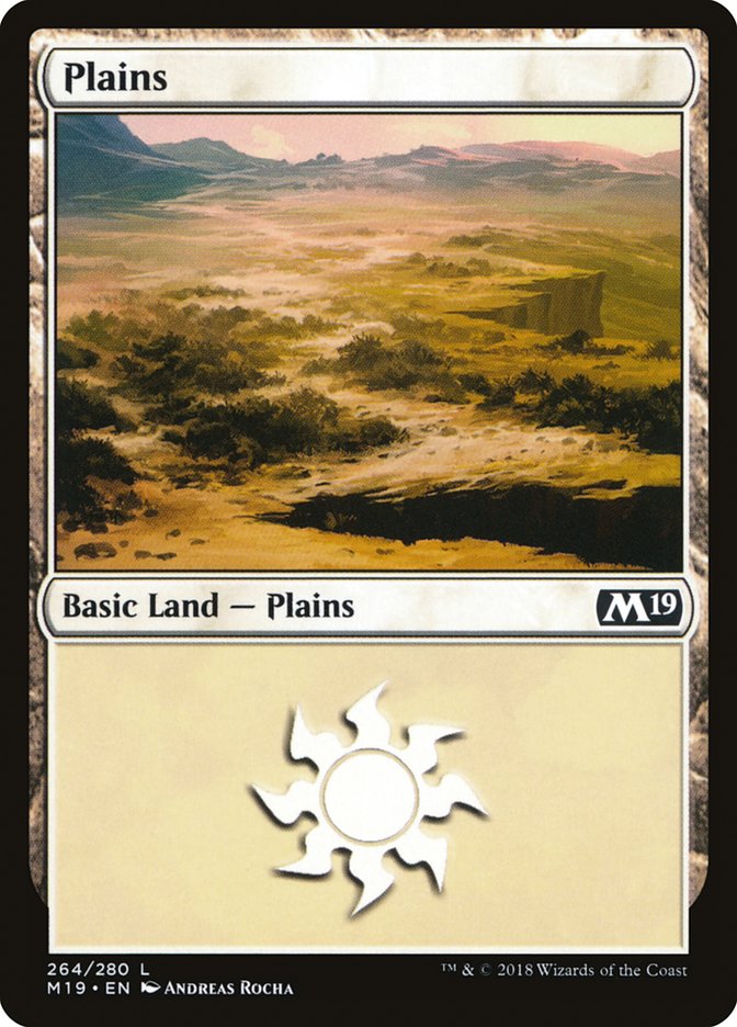 Plains (264) [Core Set 2019] | Shuffle n Cut Hobbies & Games