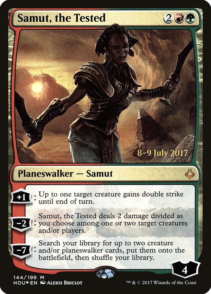 Samut, the Tested [Hour of Devastation Prerelease Promos] | Shuffle n Cut Hobbies & Games