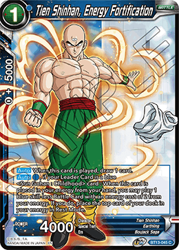 Tien Shinhan, Energy Fortification (Common) [BT13-045] | Shuffle n Cut Hobbies & Games