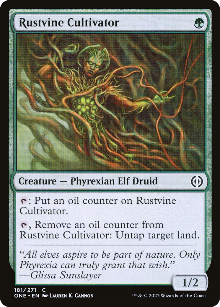 Rustvine Cultivator [Phyrexia: All Will Be One] | Shuffle n Cut Hobbies & Games