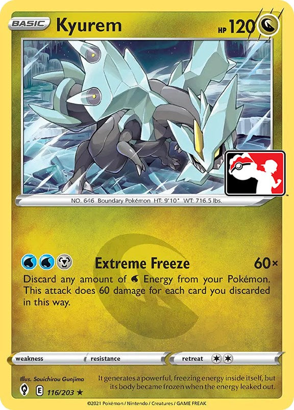 Kyurem (116/203) [Prize Pack Series One] | Shuffle n Cut Hobbies & Games