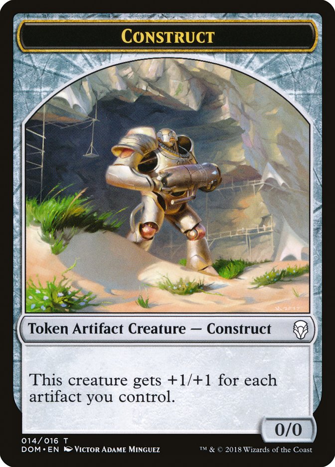 Construct Token [Dominaria Tokens] | Shuffle n Cut Hobbies & Games