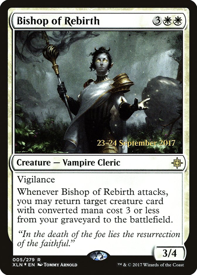 Bishop of Rebirth [Ixalan Prerelease Promos] | Shuffle n Cut Hobbies & Games