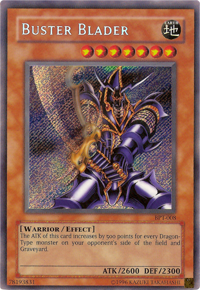 Buster Blader [BPT-008] Secret Rare | Shuffle n Cut Hobbies & Games