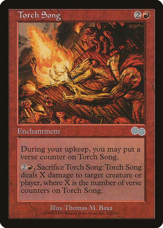 Torch Song [Urza's Saga] | Shuffle n Cut Hobbies & Games