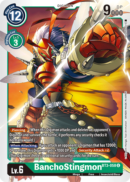 BanchoStingmon [BT3-058] [Release Special Booster Ver.1.5] | Shuffle n Cut Hobbies & Games