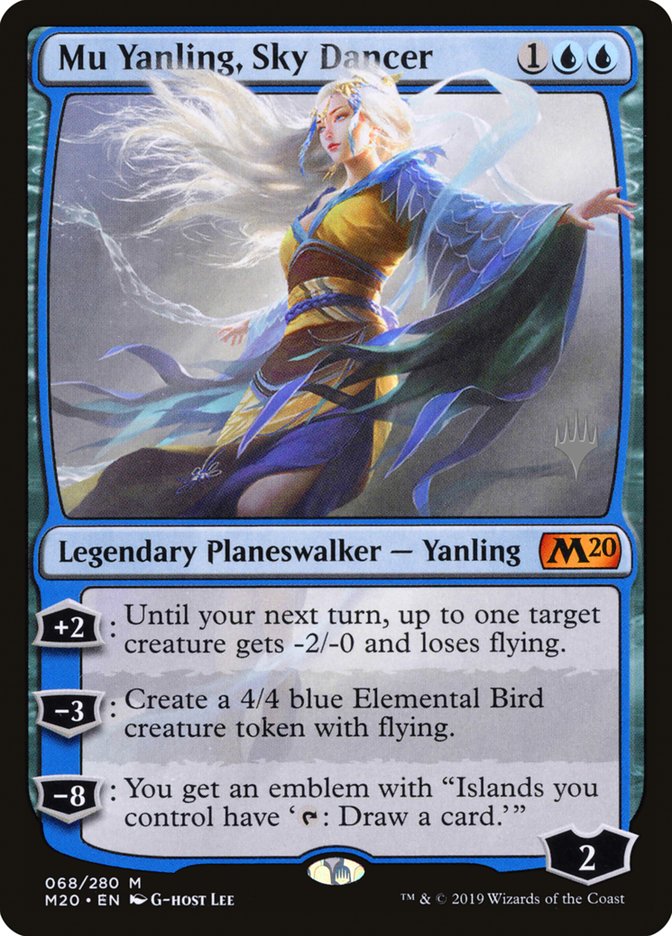 Mu Yanling, Sky Dancer (Promo Pack) [Core Set 2020 Promos] | Shuffle n Cut Hobbies & Games