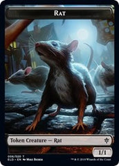 Rat // Food (17) Double-Sided Token [Throne of Eldraine Tokens] | Shuffle n Cut Hobbies & Games