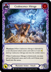 Coalescence Mirage (Red) [EVR144] (Everfest)  1st Edition Rainbow Foil | Shuffle n Cut Hobbies & Games