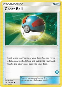 Great Ball (119/149) (Deck Exclusive #21) [Sun & Moon: Trainer Kit - Alolan Ninetales] | Shuffle n Cut Hobbies & Games