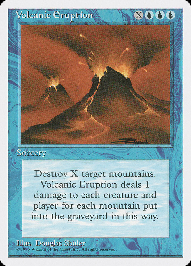 Volcanic Eruption [Fourth Edition] | Shuffle n Cut Hobbies & Games