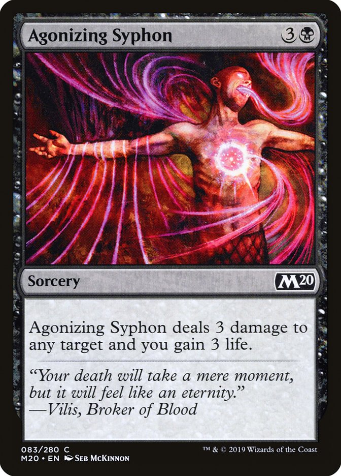 Agonizing Syphon [Core Set 2020] | Shuffle n Cut Hobbies & Games