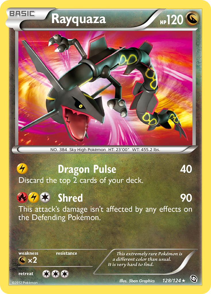 Rayquaza (128/124) [Black & White: Dragons Exalted] | Shuffle n Cut Hobbies & Games