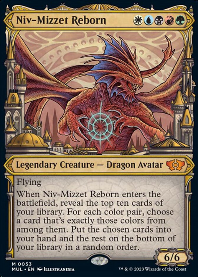 Niv-Mizzet Reborn [Multiverse Legends] | Shuffle n Cut Hobbies & Games