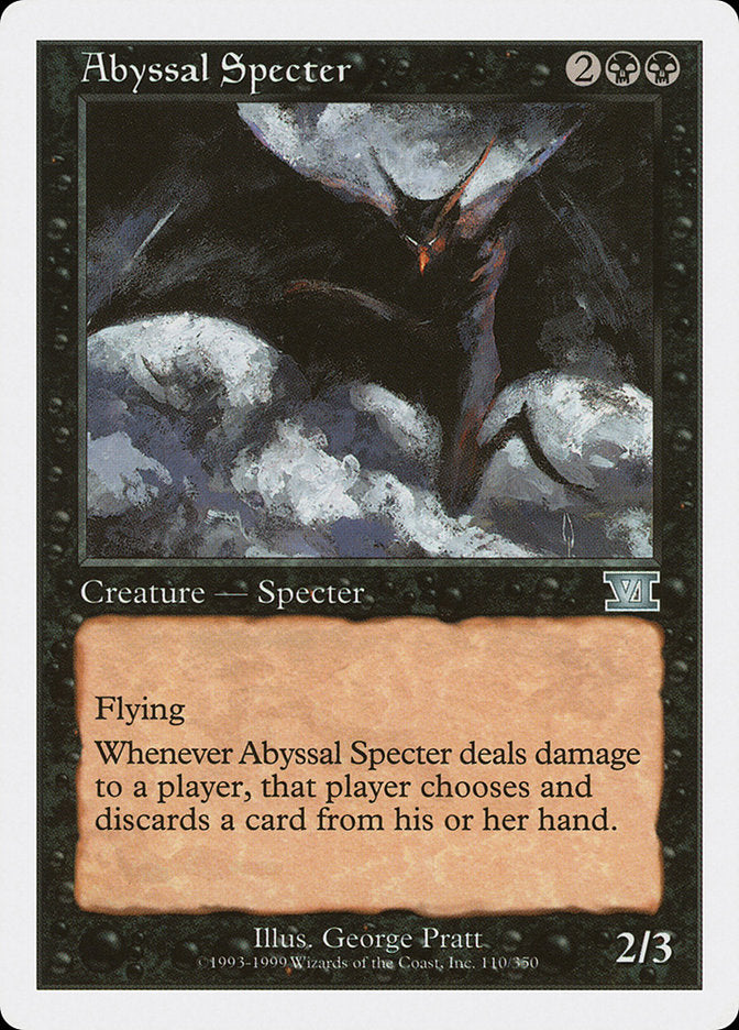 Abyssal Specter [Classic Sixth Edition] | Shuffle n Cut Hobbies & Games