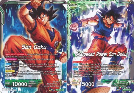 Son Goku // Sharpened Power Son Goku [TB1-050] | Shuffle n Cut Hobbies & Games