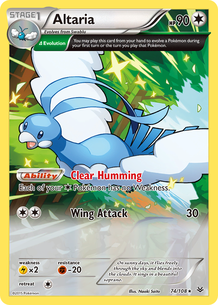 Altaria (74/108) [XY: Roaring Skies] | Shuffle n Cut Hobbies & Games