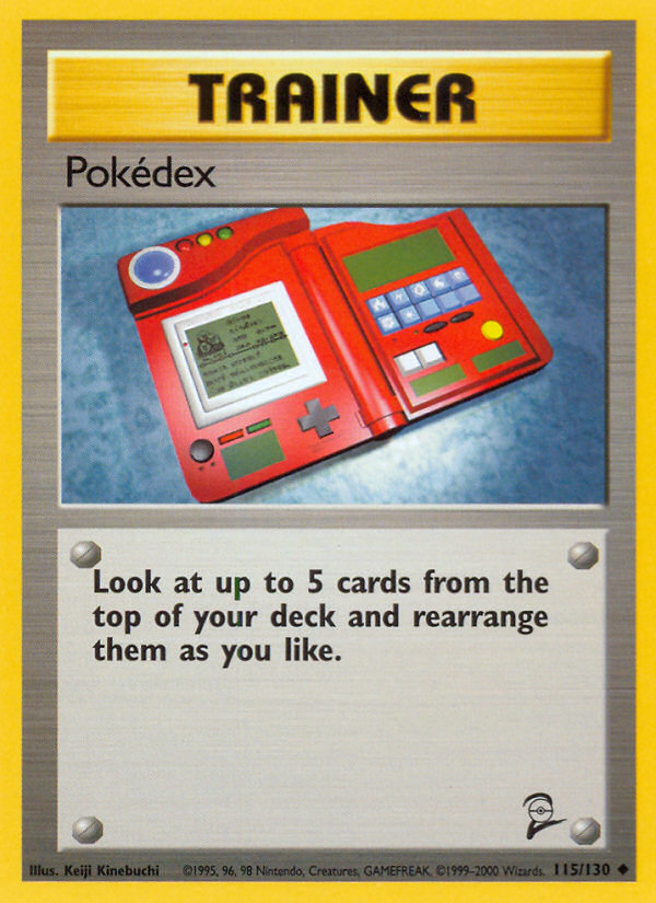 Pokedex (115/130) [Base Set 2] | Shuffle n Cut Hobbies & Games