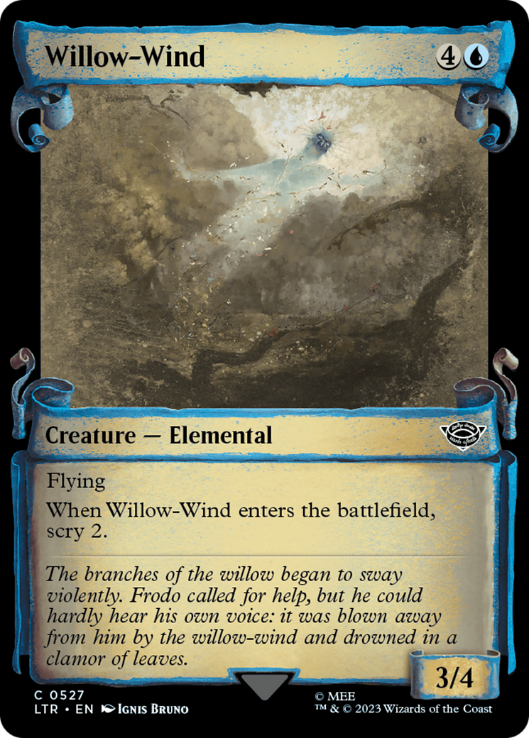 Willow-Wind [The Lord of the Rings: Tales of Middle-Earth Showcase Scrolls] | Shuffle n Cut Hobbies & Games