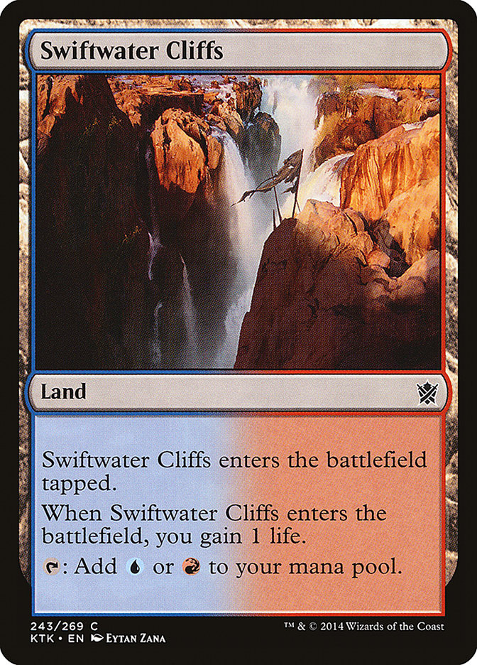 Swiftwater Cliffs [Khans of Tarkir] | Shuffle n Cut Hobbies & Games