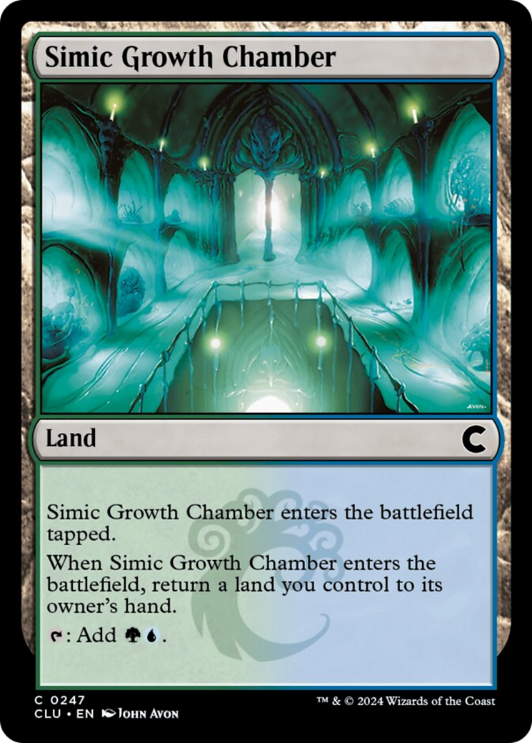 Simic Growth Chamber [Ravnica: Clue Edition] | Shuffle n Cut Hobbies & Games