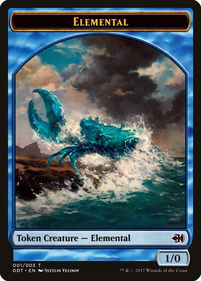 Elemental Token [Duel Decks: Merfolk vs. Goblins Tokens] | Shuffle n Cut Hobbies & Games