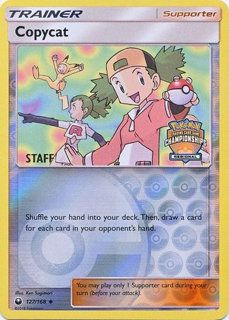 Copycat (127/168) (Regional Championship Promo Staff) [Sun & Moon: Celestial Storm] | Shuffle n Cut Hobbies & Games