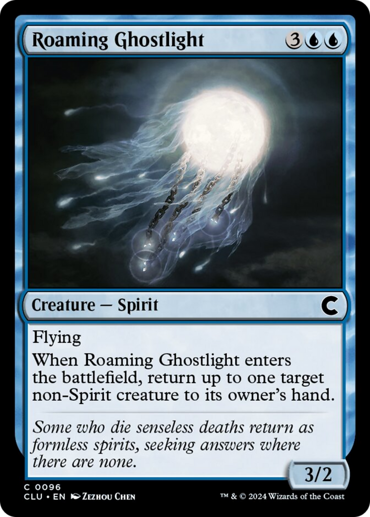 Roaming Ghostlight [Ravnica: Clue Edition] | Shuffle n Cut Hobbies & Games