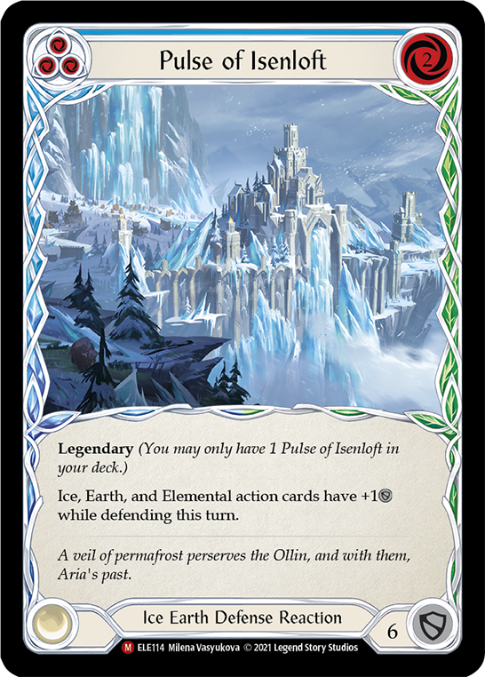 Pulse of Isenloft [ELE114] (Tales of Aria)  1st Edition Cold Foil | Shuffle n Cut Hobbies & Games