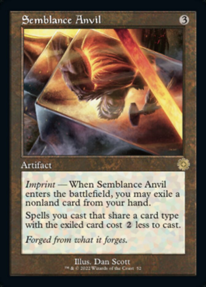 Semblance Anvil (Retro) [The Brothers' War Retro Artifacts] | Shuffle n Cut Hobbies & Games