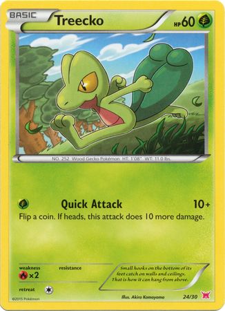 Treecko (24/30) [XY: Trainer Kit 2 - Latias] | Shuffle n Cut Hobbies & Games