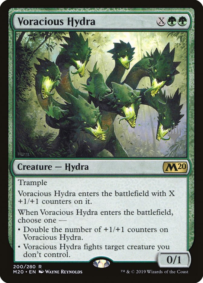 Voracious Hydra (Promo Pack) [Core Set 2020 Promos] | Shuffle n Cut Hobbies & Games