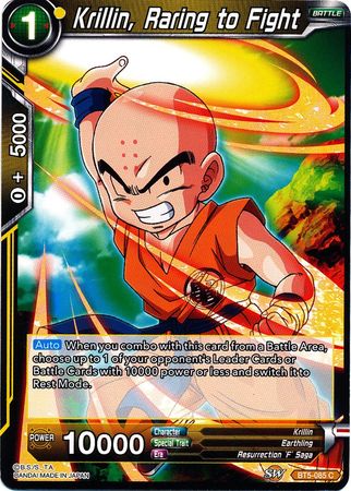 Krillin, Raring to Fight (BT5-085) [Miraculous Revival] | Shuffle n Cut Hobbies & Games