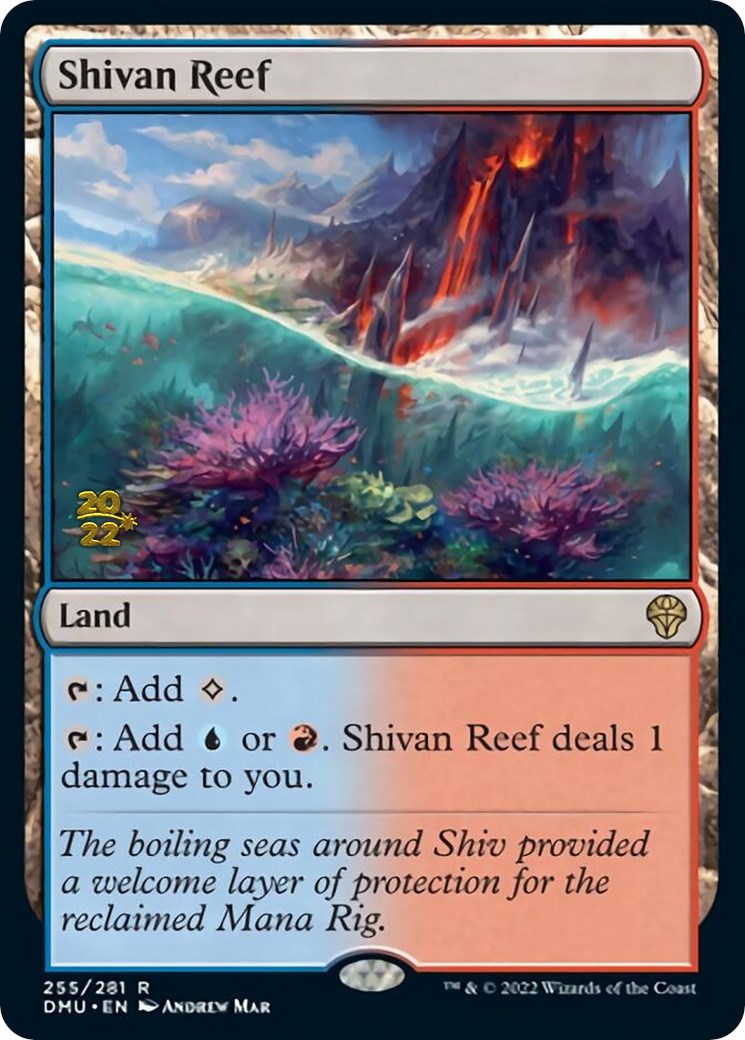 Shivan Reef [Dominaria United Prerelease Promos] | Shuffle n Cut Hobbies & Games