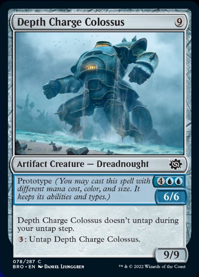 Depth Charge Colossus [The Brothers' War] | Shuffle n Cut Hobbies & Games