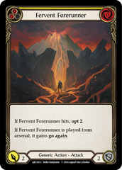 Fervent Forerunner (Yellow) [ARC183-C] 1st Edition Rainbow Foil | Shuffle n Cut Hobbies & Games