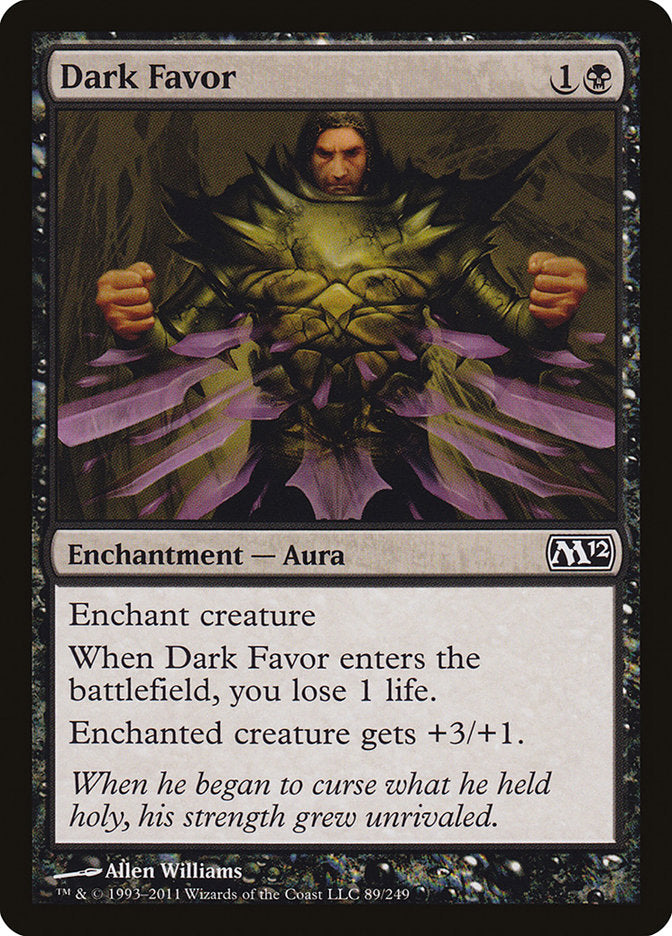 Dark Favor [Magic 2012] | Shuffle n Cut Hobbies & Games