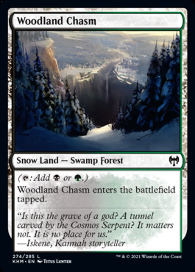 Woodland Chasm [Kaldheim] | Shuffle n Cut Hobbies & Games