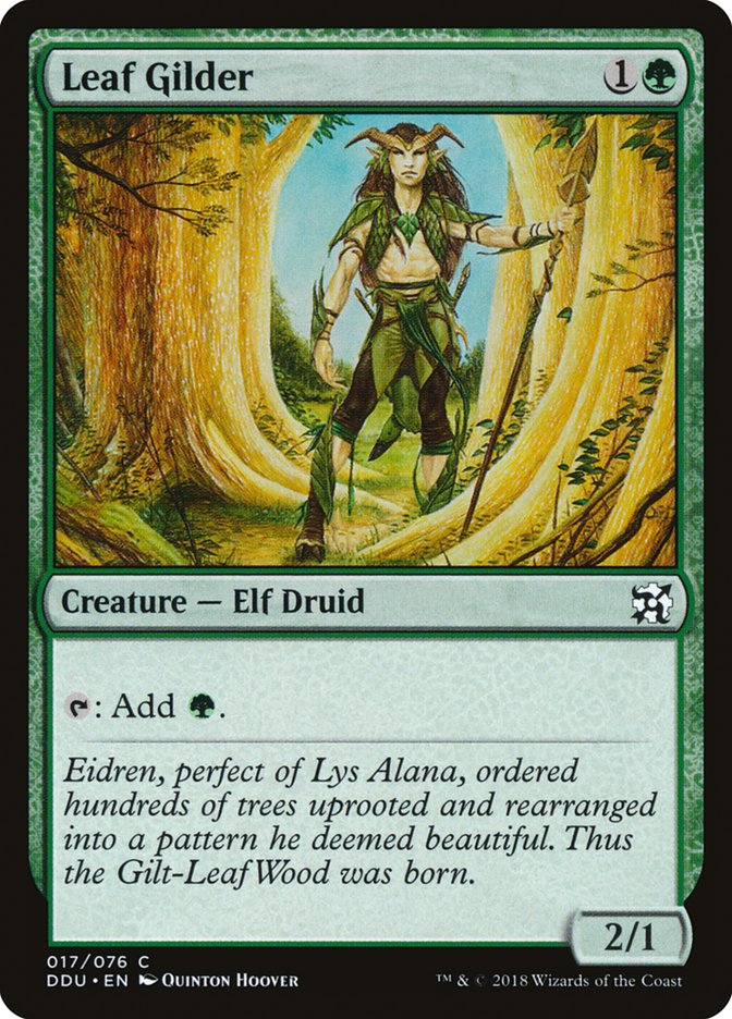 Leaf Gilder [Duel Decks: Elves vs. Inventors] | Shuffle n Cut Hobbies & Games