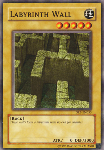 Labyrinth Wall [SRL-055] Common | Shuffle n Cut Hobbies & Games