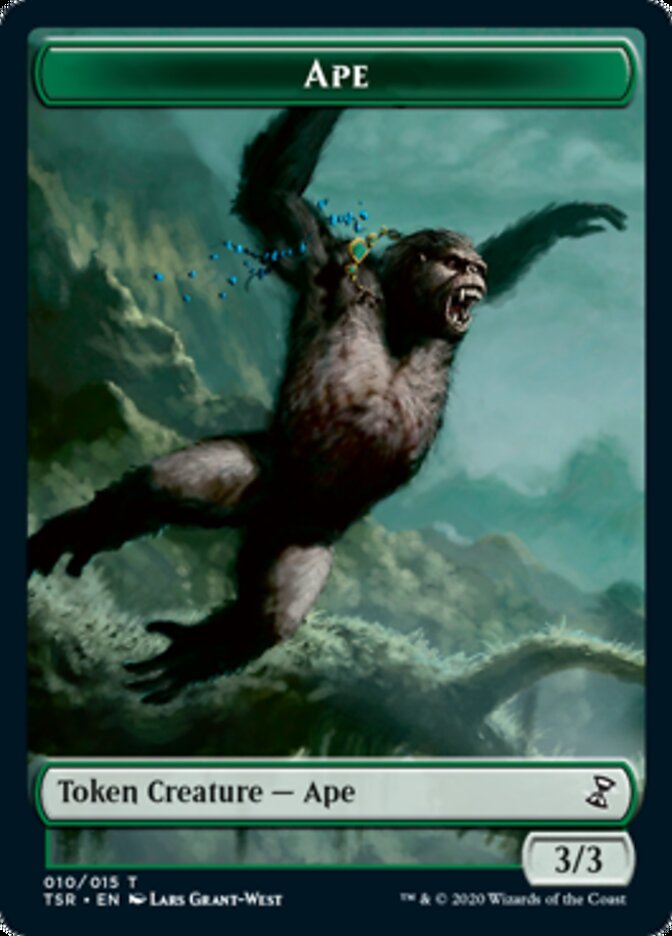 Ape Token [Time Spiral Remastered Tokens] | Shuffle n Cut Hobbies & Games