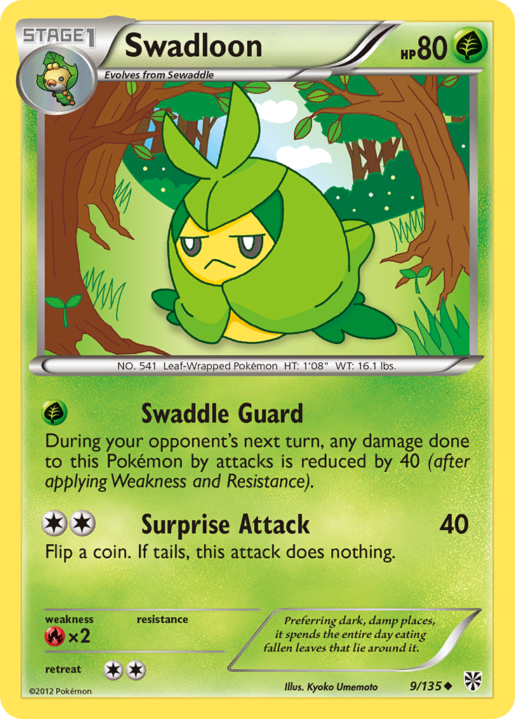 Swadloon (9/135) [Black & White: Plasma Storm] | Shuffle n Cut Hobbies & Games