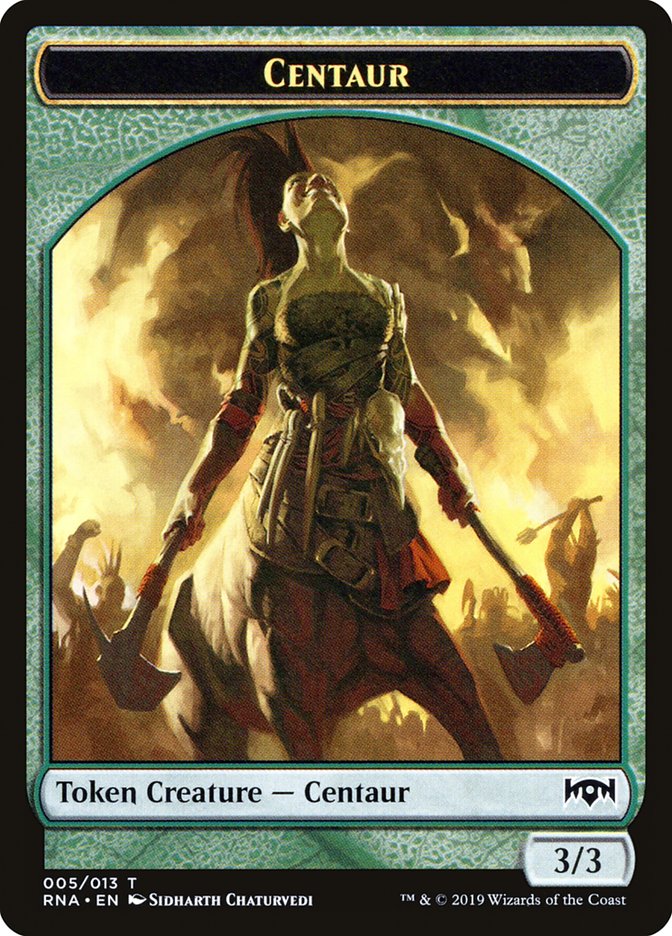 Centaur Token [Ravnica Allegiance Tokens] | Shuffle n Cut Hobbies & Games