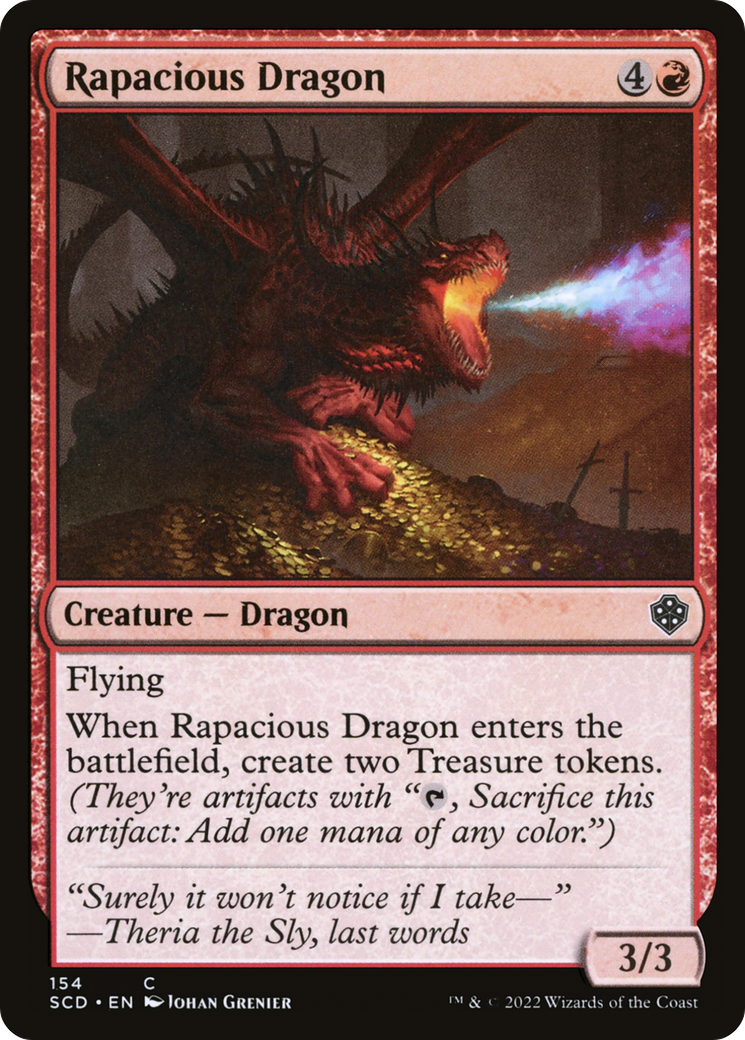 Rapacious Dragon [Starter Commander Decks] | Shuffle n Cut Hobbies & Games