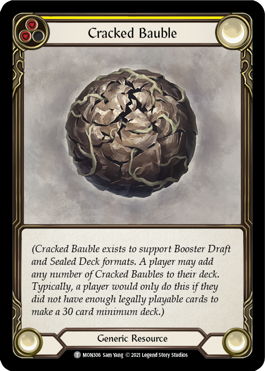 Cracked Bauble [MON306] 1st Edition Normal | Shuffle n Cut Hobbies & Games